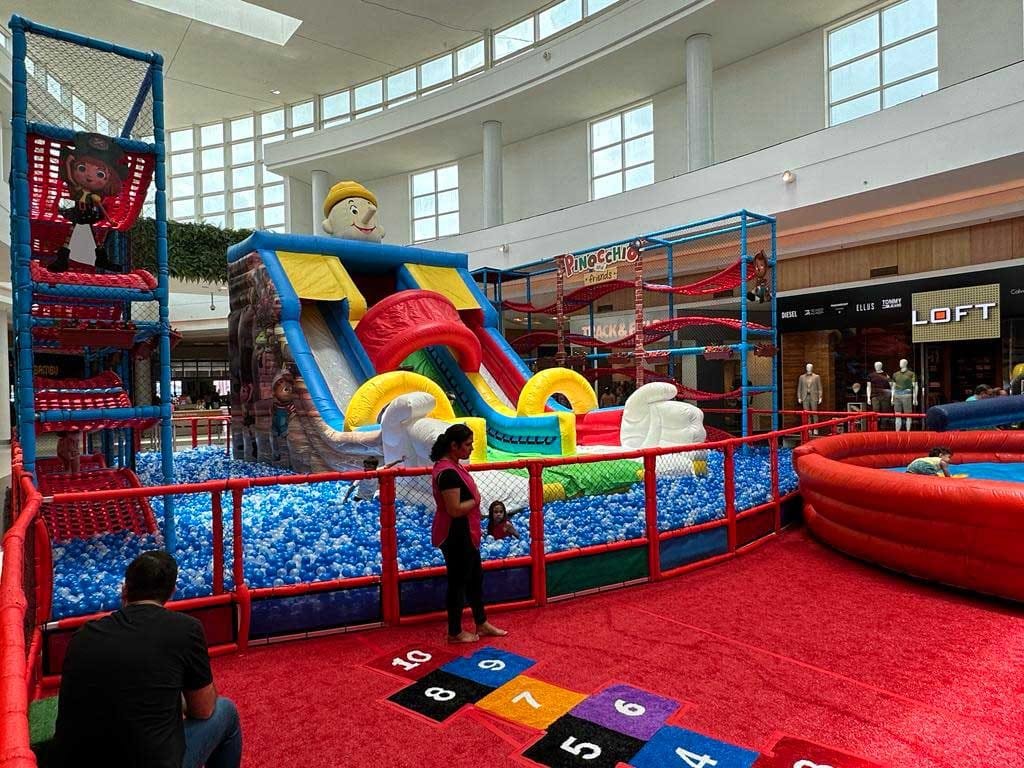 Pinocchio inaugura parque temático no Catuaí com opções de entretenimento para as férias