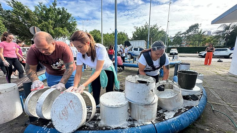 Mutirão realiza limpeza e organização no entorno do Hospital Municipal Ruth Cardoso