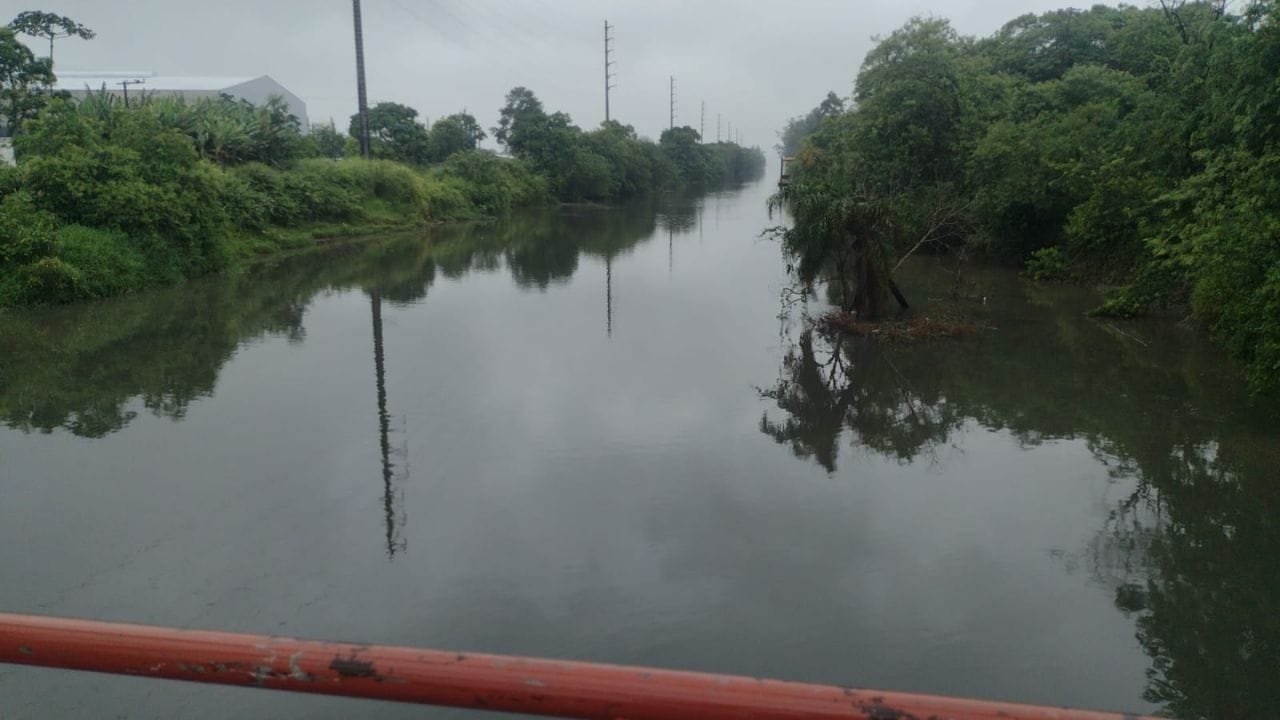 Semasa,barragem,Itajaí-mirim,tratamento de água,canal retificado,chuvas,Brusque.