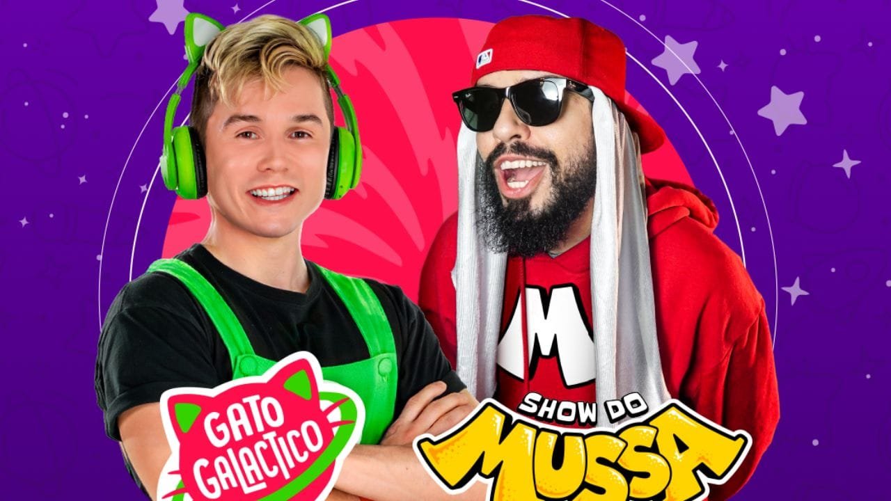 teatro,música infantil,Gato Galáctico,espetáculo,show,Mussa,rap,inclusão,crianças,Balneário Camboriú