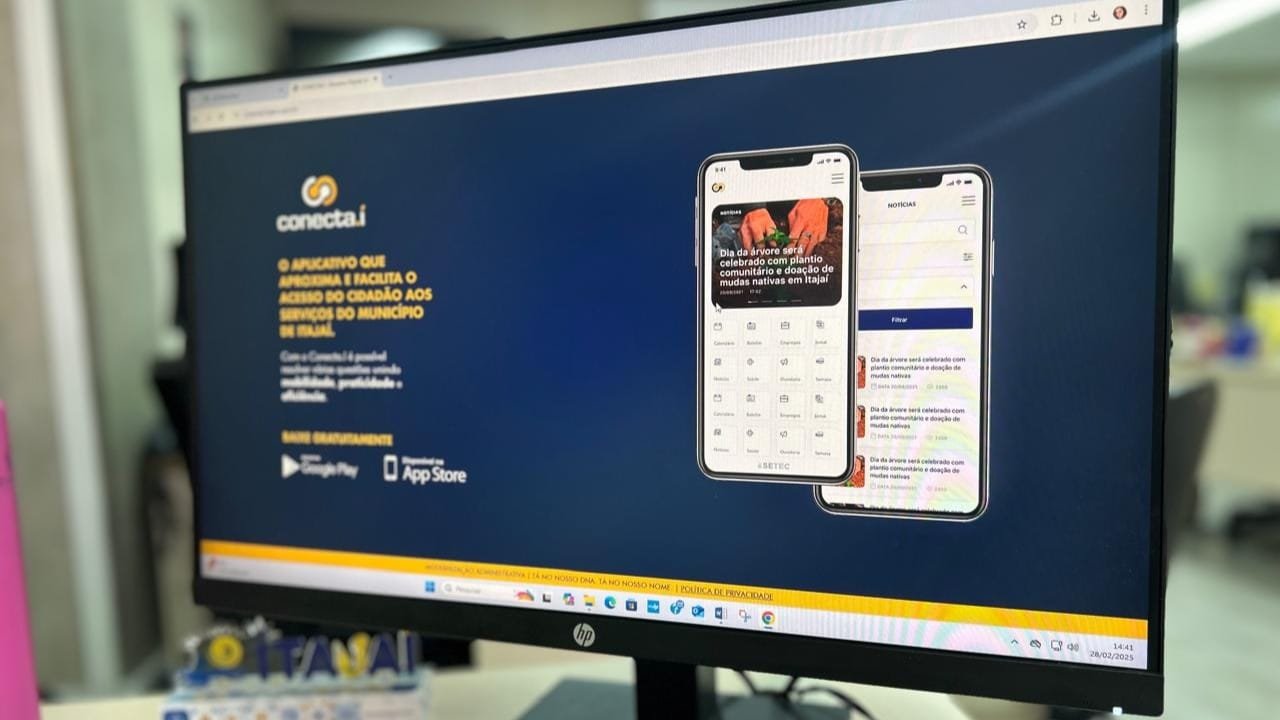 Prefeitura de Itajaí,Portal das Associações,Conecta.í,Robison Coelho,Mark Caldeira,desenvolvimento cultural,esporte,editais,capacitação,artistas locais,associações,Google Play,App Store,planejamento estratégico,Santa Catarina