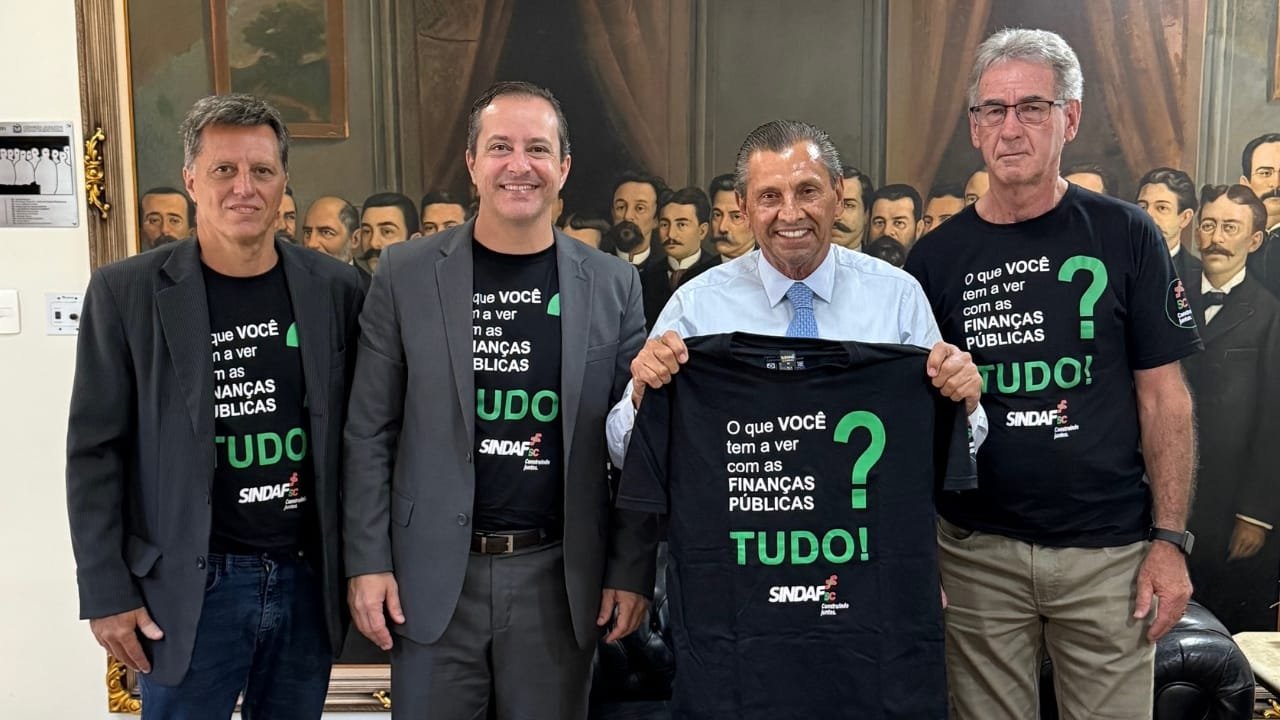 SINDAF/SC,ALESC,Julio Garcia,finanças públicas,gestão pública,transparência,Auditores de Finanças,campanha de conscientização,Santa Catarina,Secretaria da Fazenda