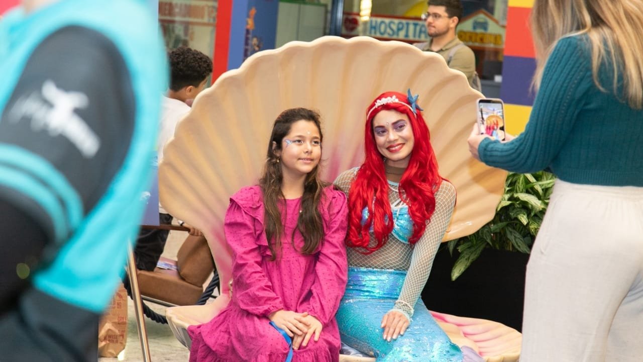 Balneário Shopping,Oceanic Aquarium,Space Adventure,realidade virtual,oficinas artísticas,Projeto Gotas Fazem um Oceano,Sereia,Duquinho Space,Santa Catarina,atrações gratuitas