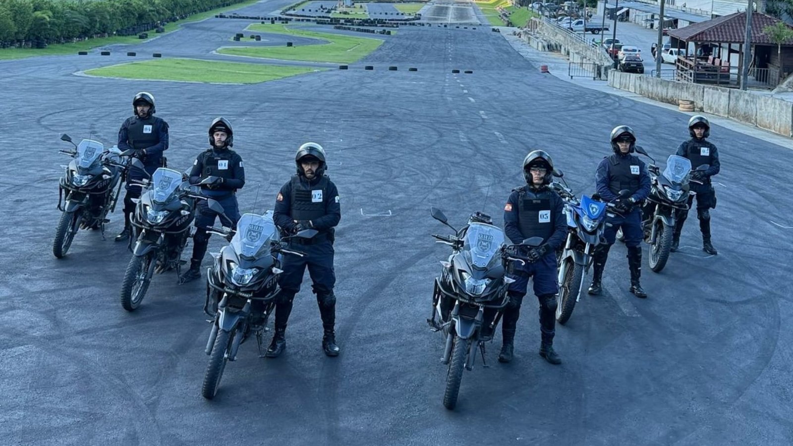 formatura de curso,motopatrulhamento,guarda municipal,grupo de resposta rápida,patrulhamento preventivo,segurança pública,técnicas de patrulhamento,Juarez Ferreira