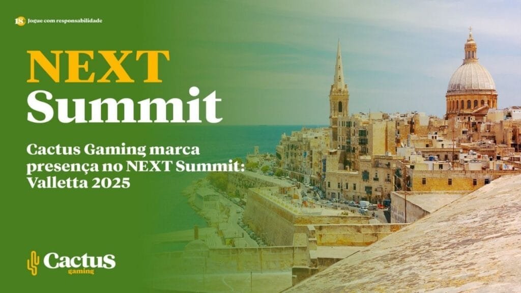 Cactus Gaming,NEXT Summit Malta,iGaming LATAM,Tiago Silva,Brasil iGaming,regulamentação iGaming,painel LATAM 2025,mercado de apostas,expansão global,BETBY,Odds Scanner,Ficom Leisure,eventos de iGaming,soluções para operadoras,crescimento sustentável