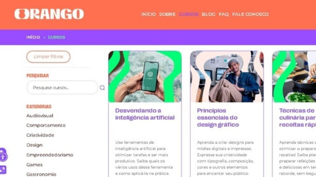 cursos gratuitos,cursos online Senac,geração Z no mercado de trabalho,plataforma Orango,cursos interativos,qualificação digital,inteligência artificial,marketing digital,empreendedorismo jovem,games e criatividade,cursos com certificado grátis,educação profissional online,conteúdo digital gratuito,gamificação na educação,cursos rápidos online