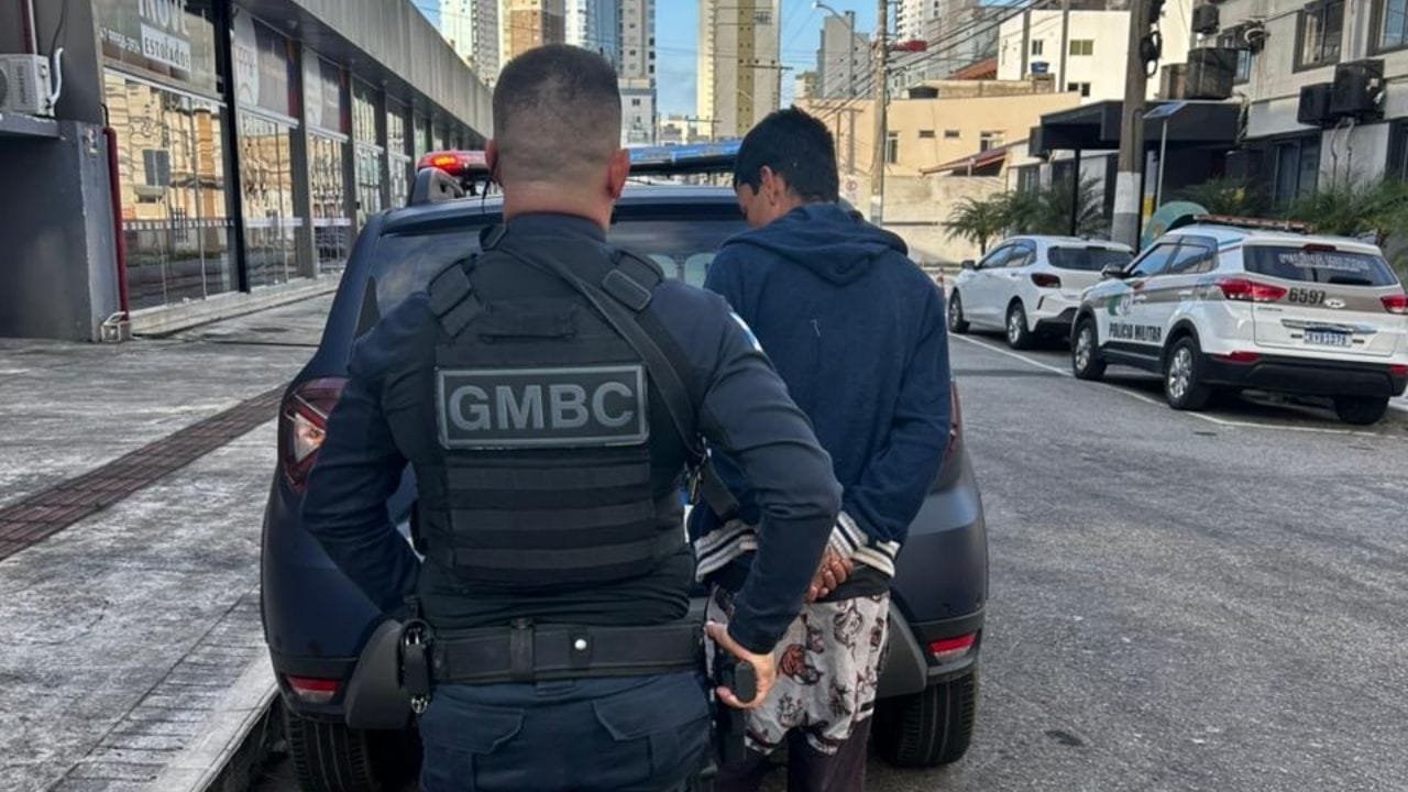 tornozeleira eletrônica rompida,prisão monitoramento eletrônico,Guarda Municipal BC,Balneário Camboriú,segurança pública,descumprimento de medidas judiciais