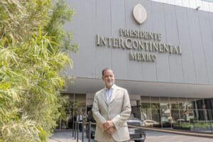 Edmir Piereck – Consultoria Internacional, Rodrigo – Consul Rodrigo Vázquez, Jorge Gutierrez - Diretor da Câmara Mexicana, Bruna Freitas - Gerente Nacional Brasil, Peru e Bolivia na Aeromexico, José Alberto Limas Gutiérrez - Cônsul do México em São Paulo, Alvaro Rey – Diretor Regional InterContinental Presidente e Miguel Angel Garcia Antonio – Gerente Nacional & CFO Brasil na Softtek 