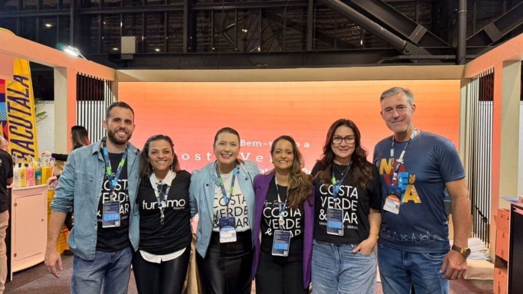 Camboriú turismo,BNT Mercosul,estande Costa Verde & Mar,eventos turísticos 2025,Expocentro Júlio Tedesco,feira de negócios turismo,vice-prefeito Jozias da Silva,turismo regional,atrativos naturais,roteiros rurais,experiências culturais,turismo sustentável,promoção de destinos,parceria turística,turismo em Santa Catarina
