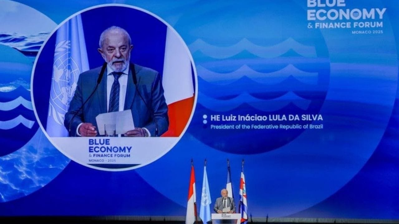 Lula oceanos,preservação marinha,desenvolvimento sustentável,Fórum Mônaco,economia azul,COP30 Belém,discurso Lula oceanos,BRICS e clima,G20 meio ambiente