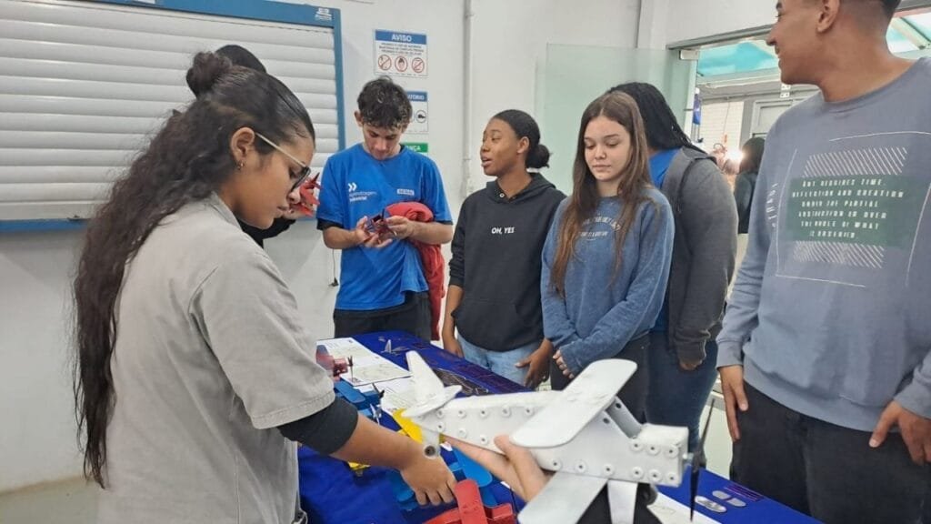 Mundo SENAI Itajaí,qualificação profissional Santa Catarina,inteligência artificial indústria,SENAI formação técnica,oportunidades para jovens Itajaí,Semana da Indústria SC