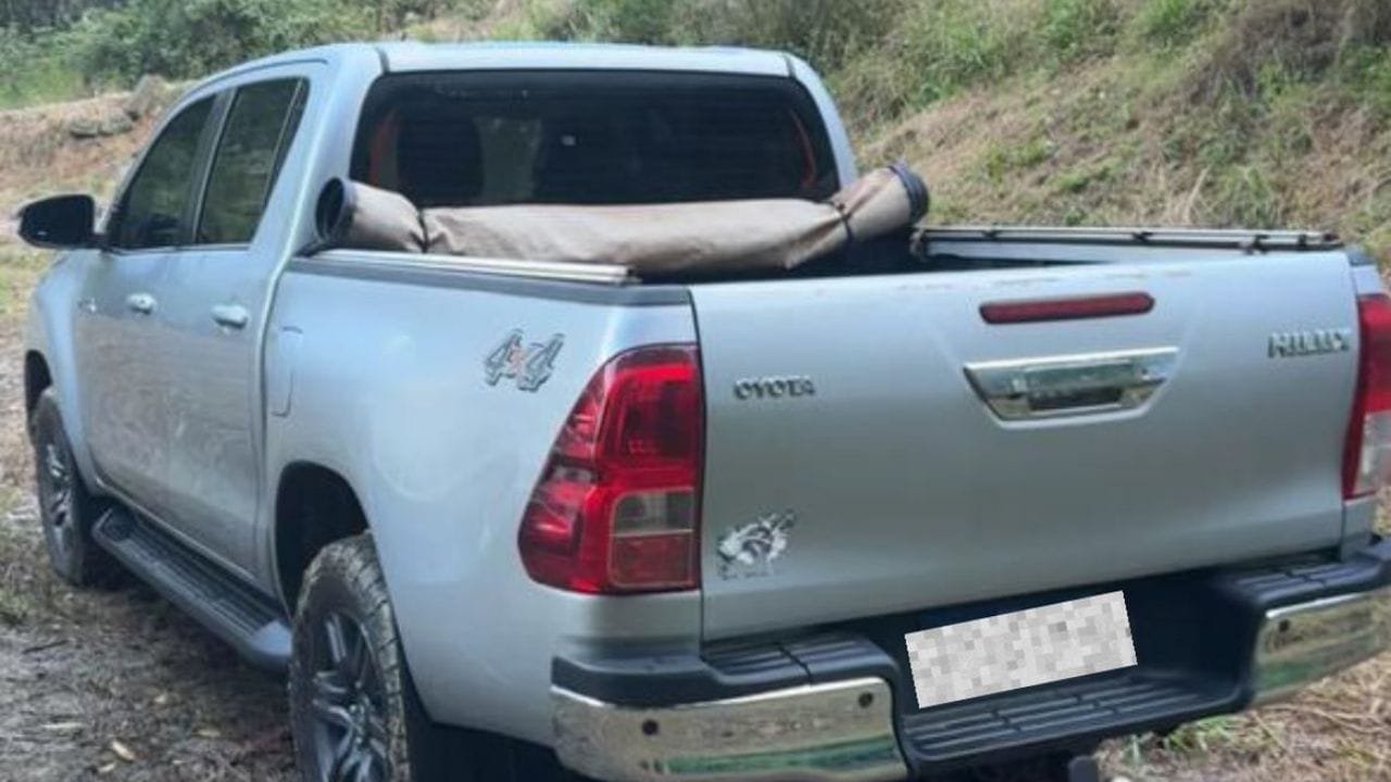 recuperação de veículos,quadrilha desarticulada,furto de Hilux,polícia em Santa Catarina,operação conjunta PM