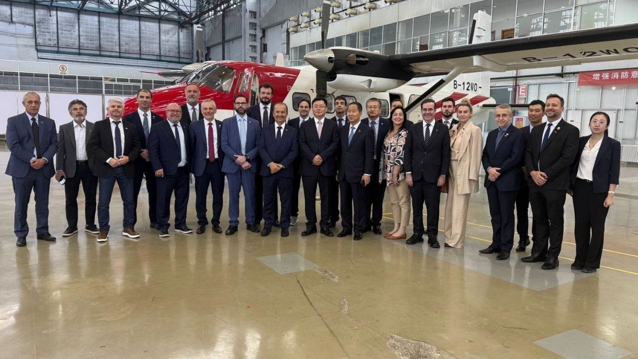 polo aeronáutico Santa Catarina,fábrica de aviões SC,Jorginho Mello China