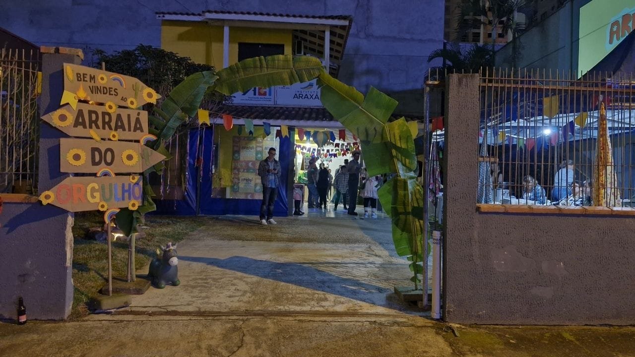 Arraiá do Orgulho,evento LGBTQIAPN+ Itapema,Araxá de Todas as Cores,inclusão,festa junina diversa