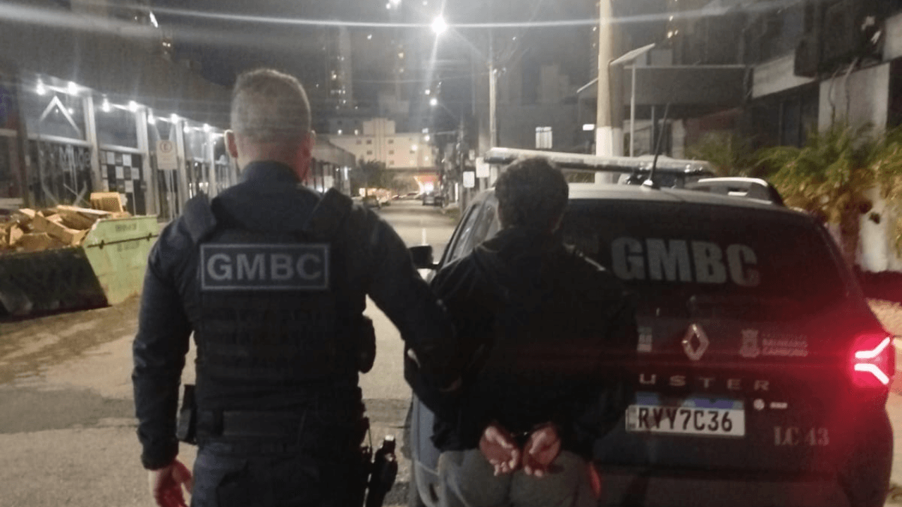 prisão por desacato Balneário Camboriú,Guarda Municipal UPA das Nações,homem preso desacato vigia,segurança pública SC,ocorrências em Balneário Camboriú