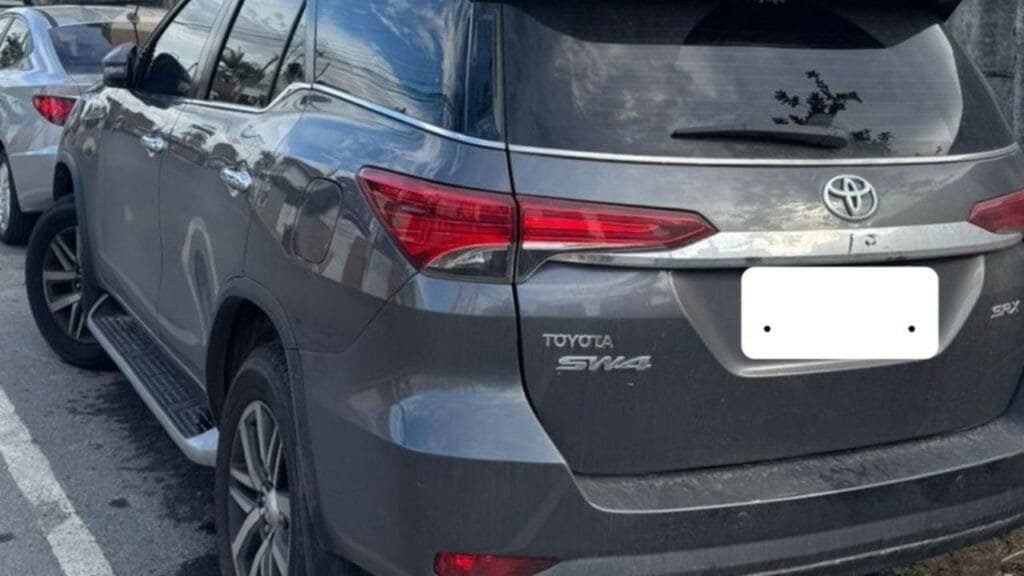 Hilux furtada Itajaí,veículo recuperado Balneário Camboriú,Polícia Militar Santa Catarina,PMSC 12º BPM