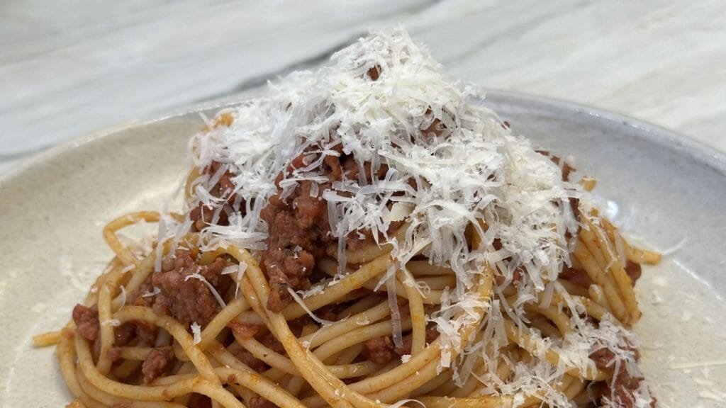 chefs peruanos,spaghetti à bolonhesa,receita com afeto,cozinha em família