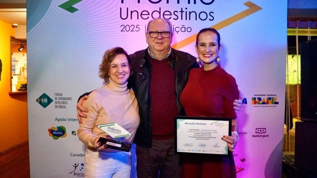 Balneário Camboriú turismo,Prêmio Unedestinos 2025,eventos em Porto Alegre