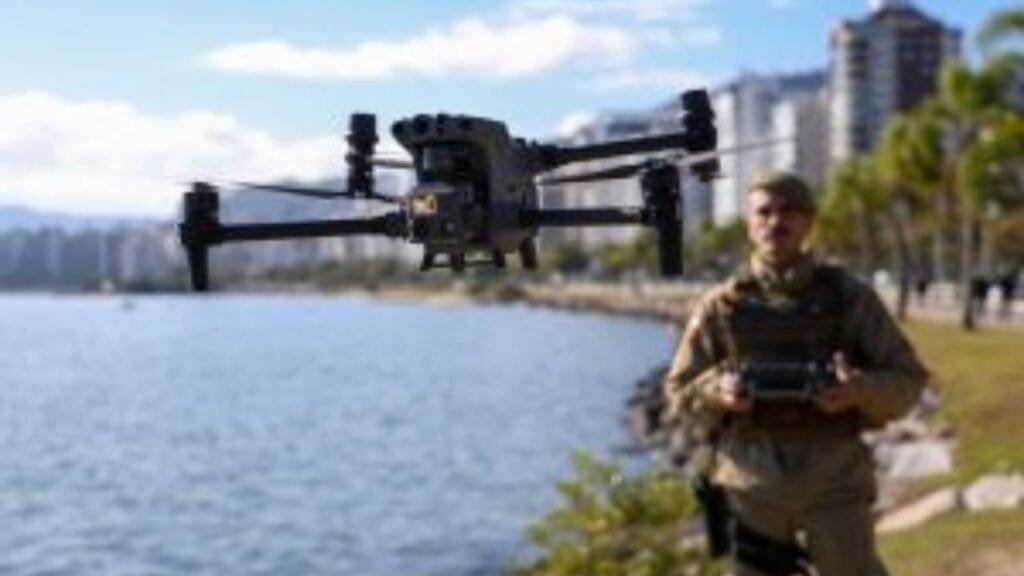 drones Balneário Camboriú,reconhecimento facial Polícia Militar,segurança pública SC,tecnologia policial SC,combate ao crime