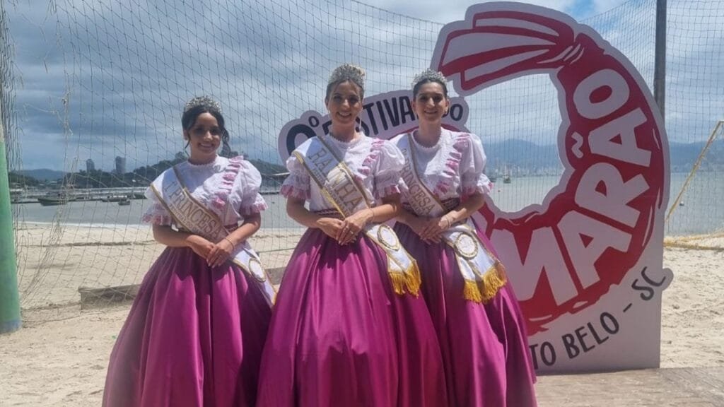 Festival do Camarão Porto Belo,realeza do festival,inscrições concurso Porto Belo