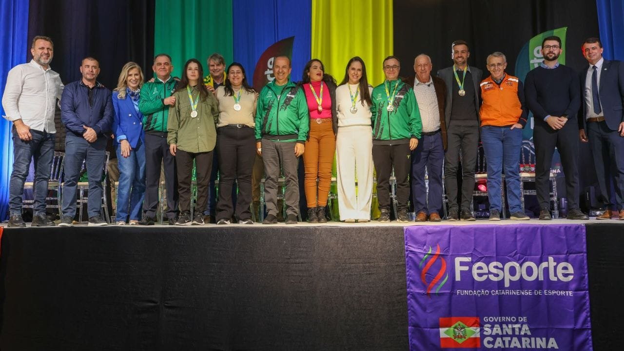 Joguinhos SC,Jorginho Mello esporte,evento esportivo Santa Catarina,base esportiva,Fesporte 2025