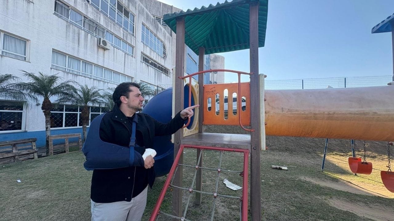 Guilherme Cardoso escolas,manutenção escolas BC,recesso escolar Balneário Camboriú,indicação vereador educação