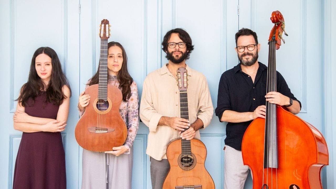 concerto Suíte Caiçara,Teatro Sesc Itajaí,Duo Backer,apresentação gratuita,música caiçara