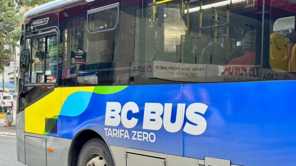 mudanças BC Bus,linhas Amarela Azul Verde,transporte Balneário Camboriú