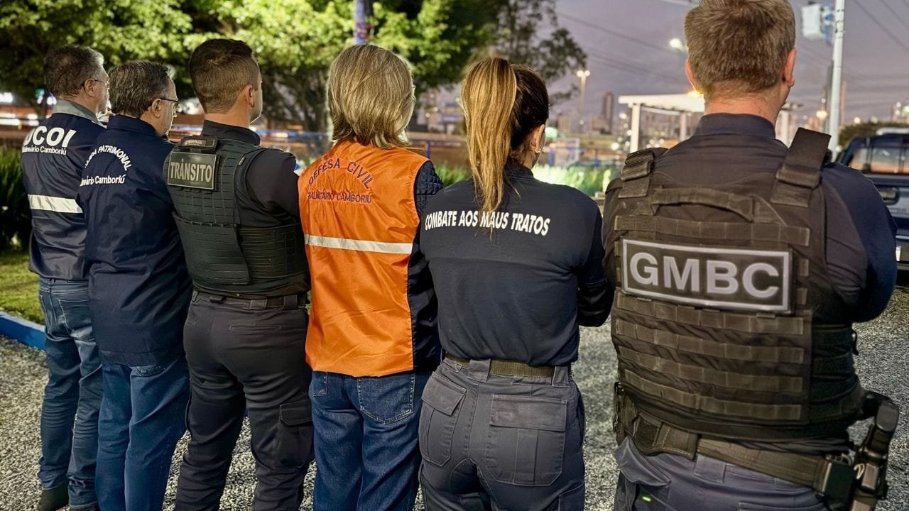 balanço segurança Balneário Camboriú,ações Guarda Municipal,fiscalização trânsito,defesa civil,proteção ambiental