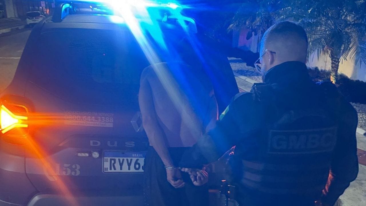 prisão Balneário Camboriú,Guarda Municipal,ameaça,desacato,resistência policial