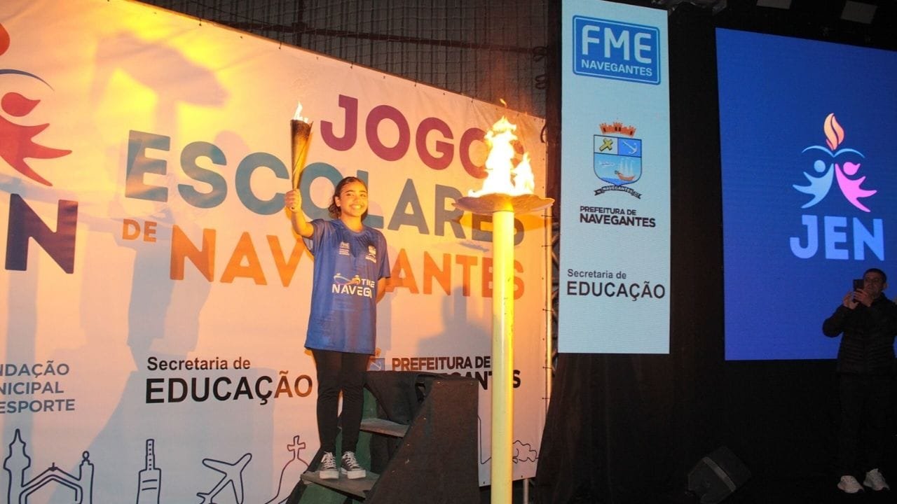 Jogos Escolares Navegantes,JEN 2025,esporte escolar SC,modalidades esportivas,JENzinho