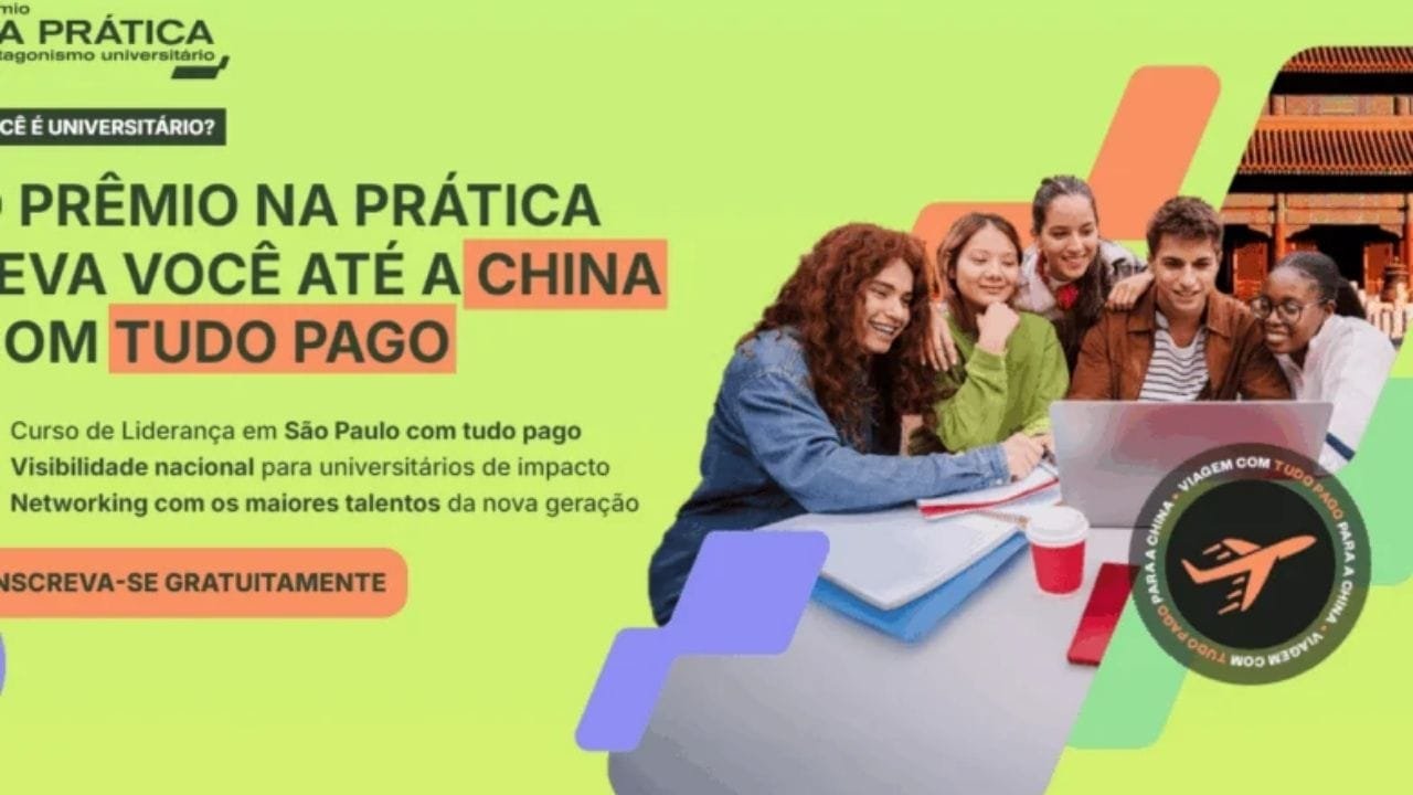 Prêmio Na Prática,protagonismo universitário,viagem para China,empreendedorismo universitário,Região Sul