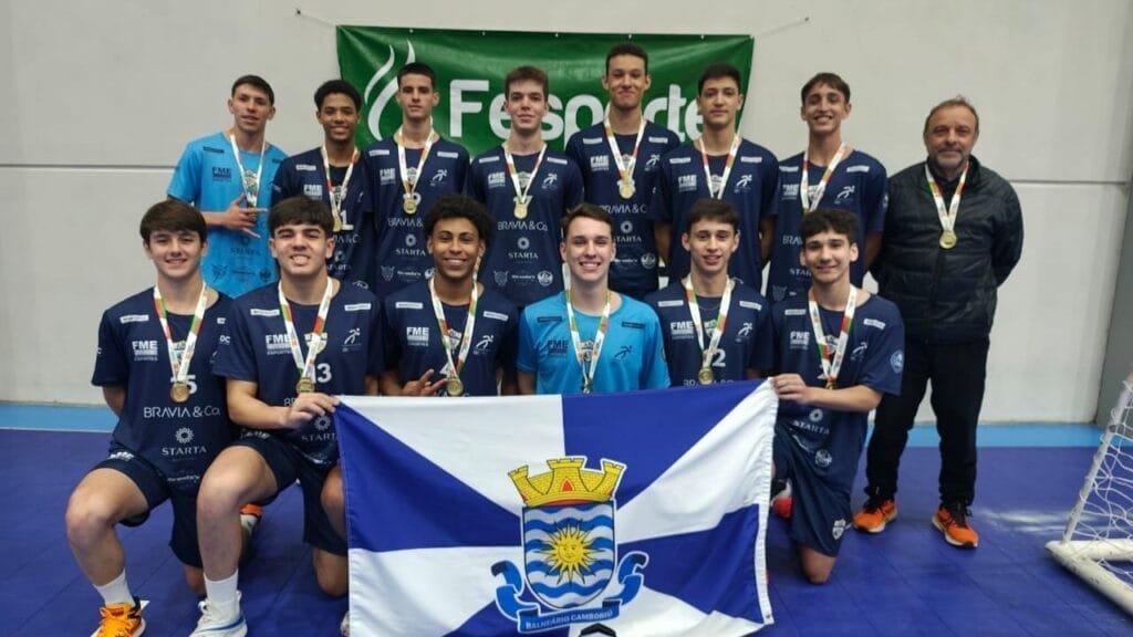 Olesc Balneário Camboriú,futsal Balneário Camboriú,voleibol Olesc,esporte estudantil,fase microrregional Olesc