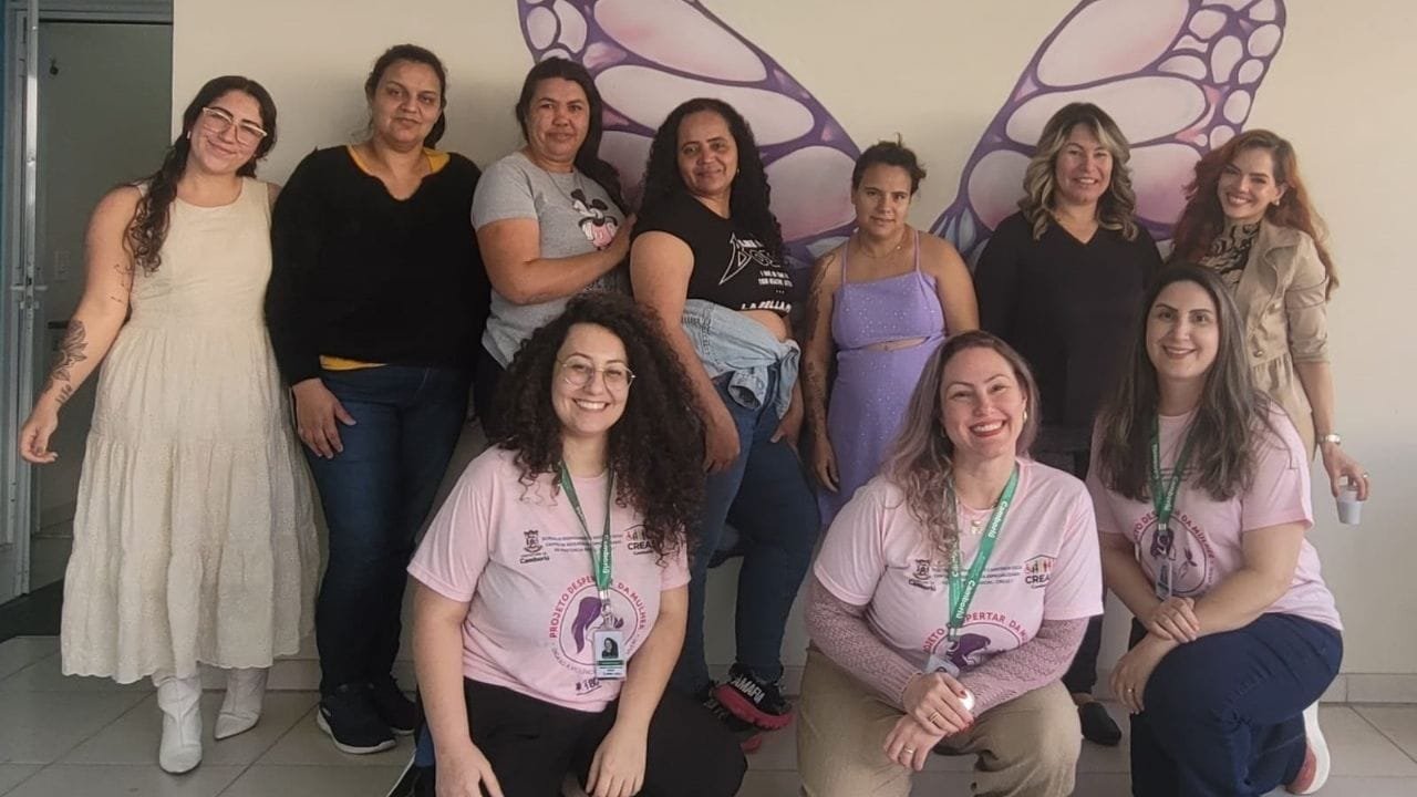 Despertar da Mulher Camboriú,empoderamento feminino SC,projeto CREAS,mulheres em situação de violência,ciclo de encontros feminino