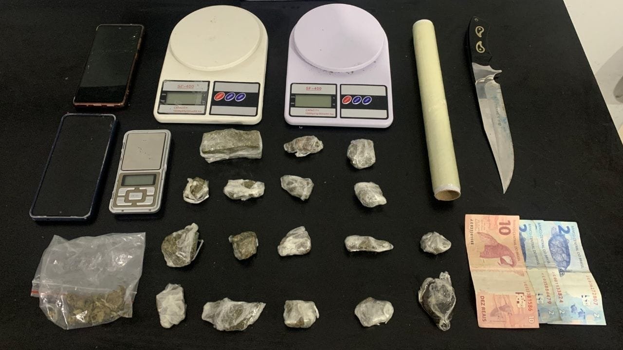 prisão tráfico drogas SC,PMSC Camboriú,apreensão maconha,operação policial SC,entorpecentes Camboriú