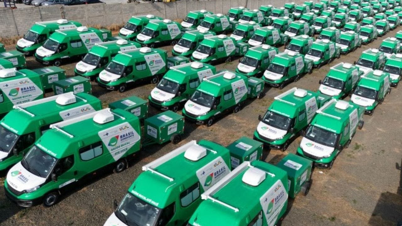 Santa Catarina saúde bucal,Unidades Odontológicas Móveis,Novo PAC Saúde SC,Brasil Sorridente