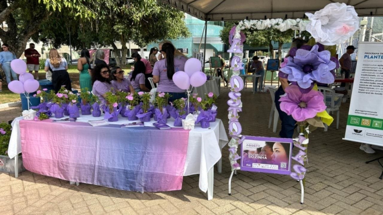 Agosto Lilás Itajaí,prevenção violência mulheres,RAIPSV Itajaí