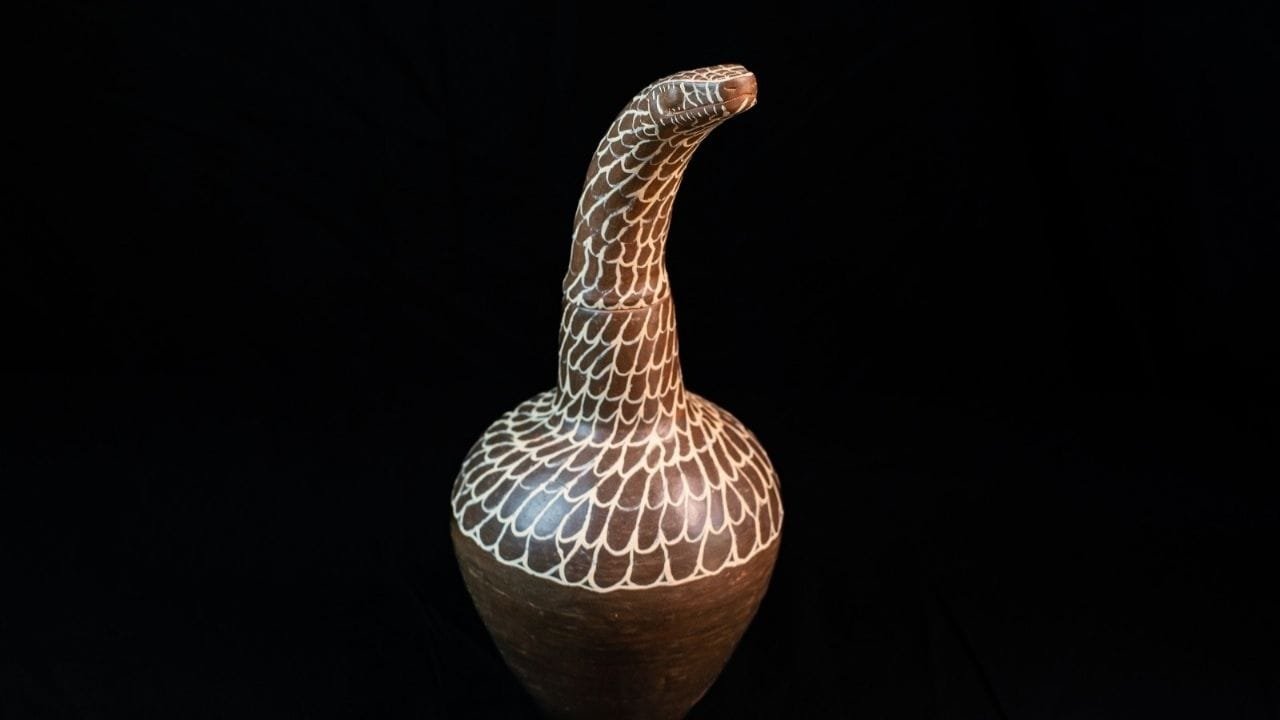 exposição Nei Xakriabá SC,arte indígena Xakriabá,Fundação Cultural Badesc,“ReverberAção”,arte cerâmica indígena