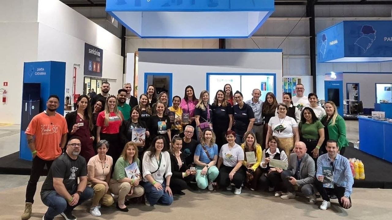 Penha turismo,Salão Nacional do Turismo 2025,atrativos turísticos SC,participação Sebrae,feirão turismo