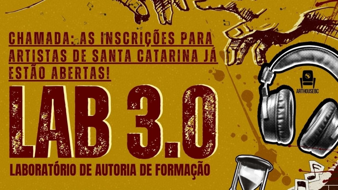 LAB 3.0 Balneário Camboriú,inscrições artistas,imersão criativa LIC