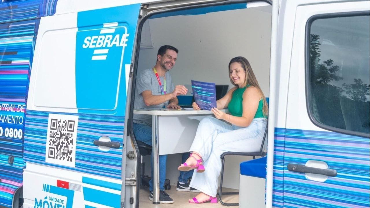 Unidade Móvel Sebrae,atendimento gratuito SC,empreendedorismo Santa Catarina,programação Sebrae,apoio a microempresas