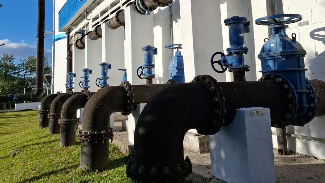 Águas de Camboriú,reservatório CR1 Camboriú,modernização abastecimento