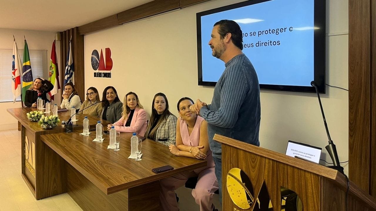 idosos Balneário Camboriú,OAB pela Pessoa Idosa,prevenção golpes INSS