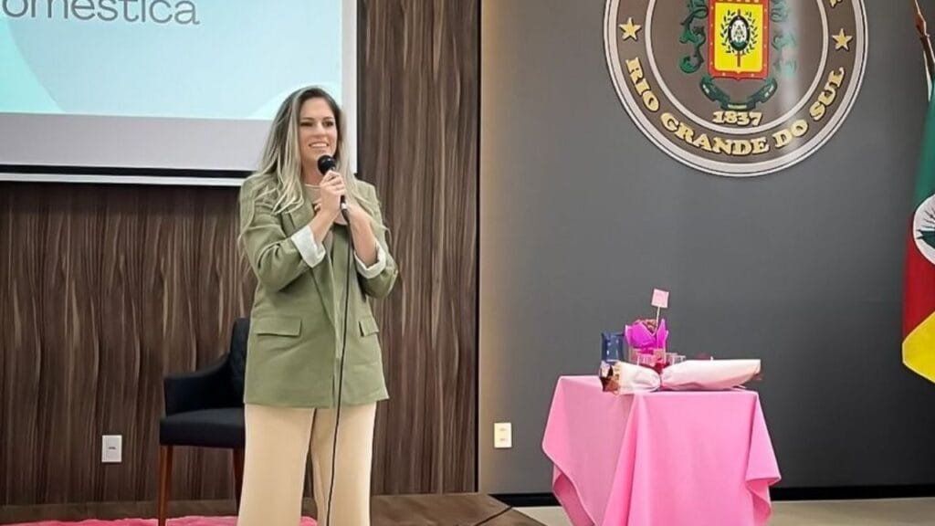 Mabel Maske,Mãe de Haia,evento Itapema,violência doméstica,Agosto Lilás