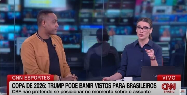 Copa do mundo 2026 poderá ter cancelamento de vistos para brasileiros