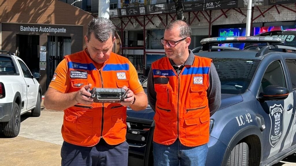 drones segurança Balneário Camboriú,Defesa Civil Florianópolis,Guarda Municipal DJI M30T