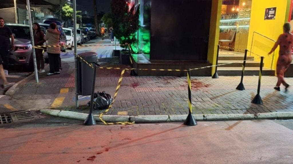 vítima hospital Ruth Cardoso,ocorrência policial Terceira Avenida,ciclista esfaqueia homem em Balneário Camboriú