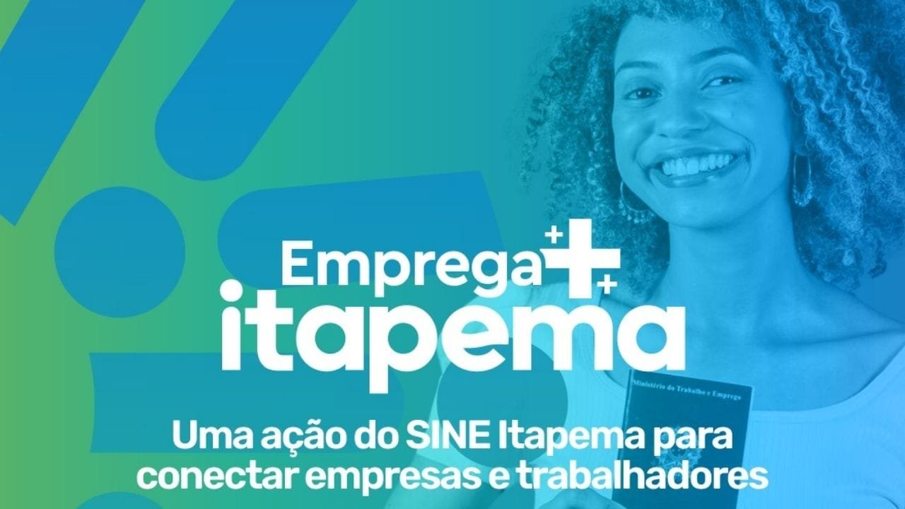 Feirão de Empregos Itapema,vagas de emprego Itapema,SINE Itapema,oportunidades de trabalho,jovens aprendizes Itapema