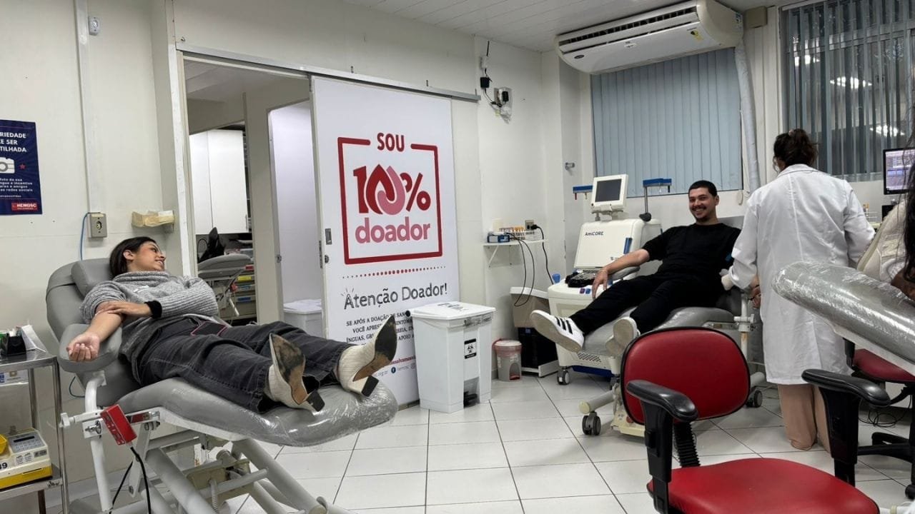 doação de sangue Itapema,transporte gratuito Hemosc,Hemosc Blumenau