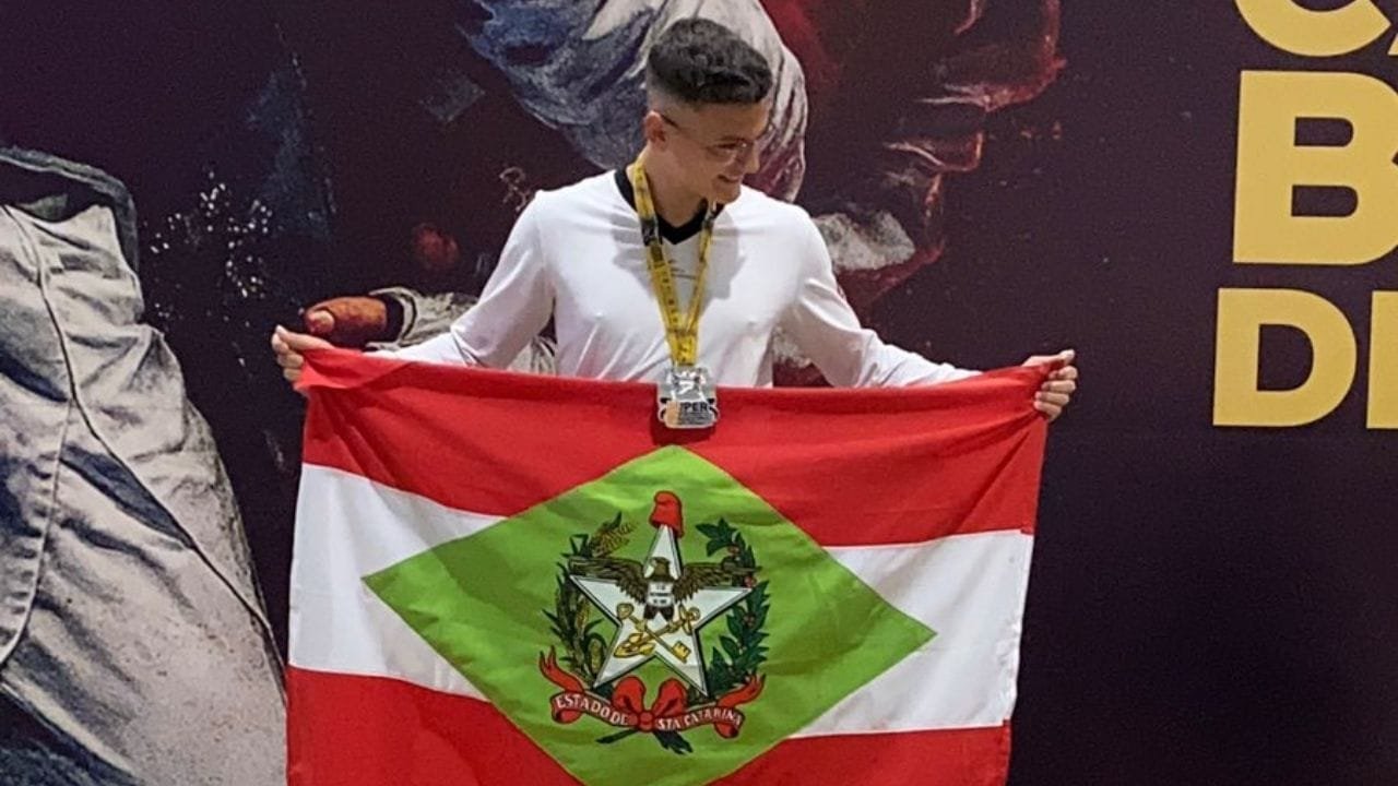 Pedro Henrique Tansini Taekwondo,vice-campeão Super Brasileiro,Balneário Piçarras esporte